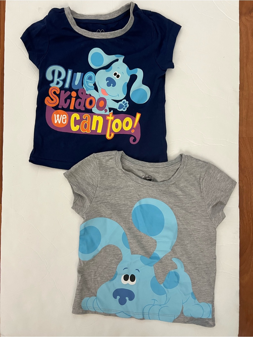 4T Blue’s Clue’s toddler unisex t-shirt tee Bundle of 2 NWOT